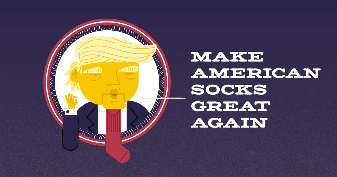 Chaussettes Humoristiques Donald Trump - Make America Great Again - Taille Unique - Neuf