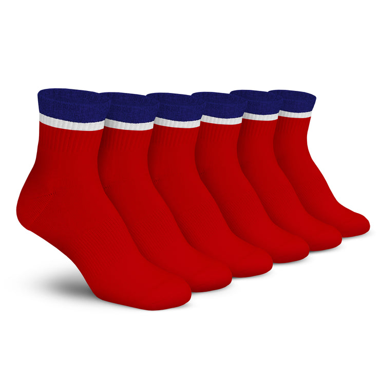 Stripe Ankle Sock - 3 Pack