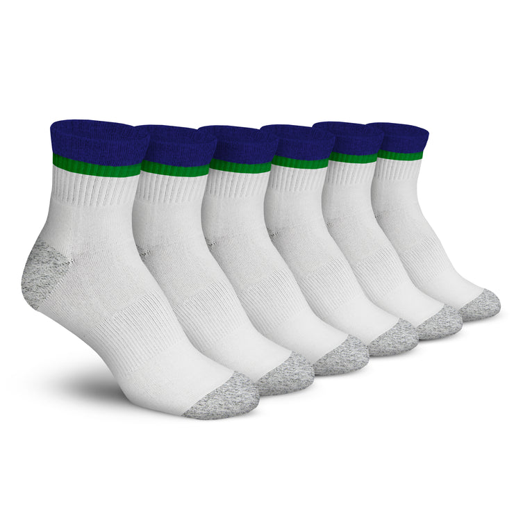 Stripe Ankle Sock - 3 Pack