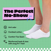 No-Show Socks - 5 Pair Pack
