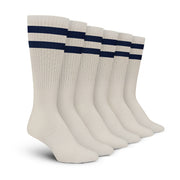 Stripe Crew Socks - 3 Pack