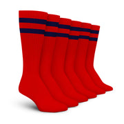 Stripe Crew Socks - 3 Pack