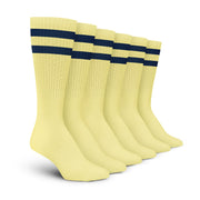 Stripe Crew Socks - 3 Pack