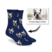 Custom Dog Face Socks