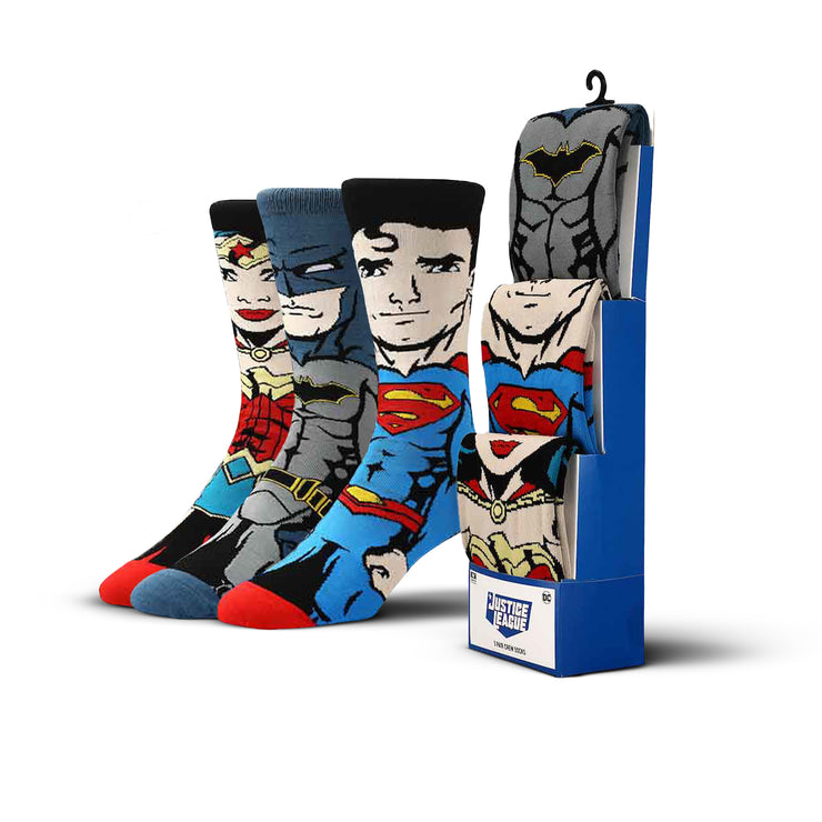 Justice League 3 Sock Set