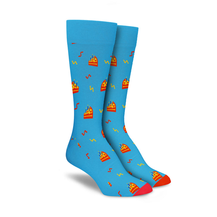 Birthday Pizza Cake Socks