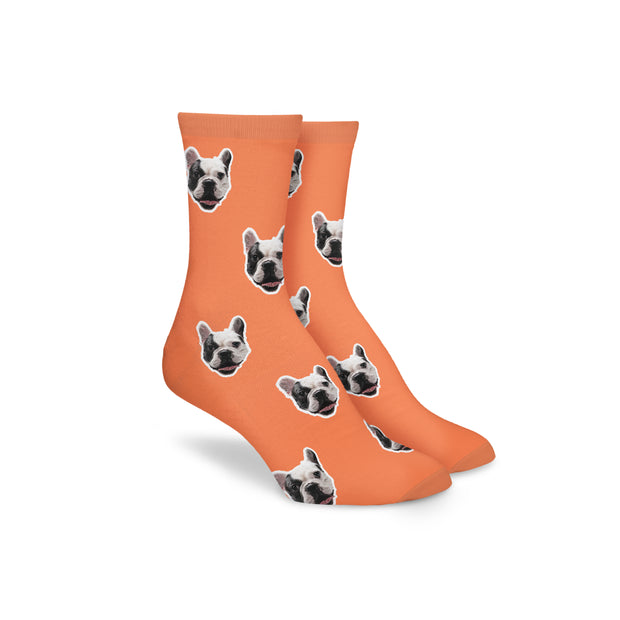 Custom Dog Face Socks