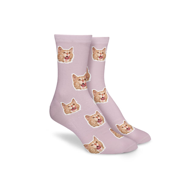 Cat Face Socks