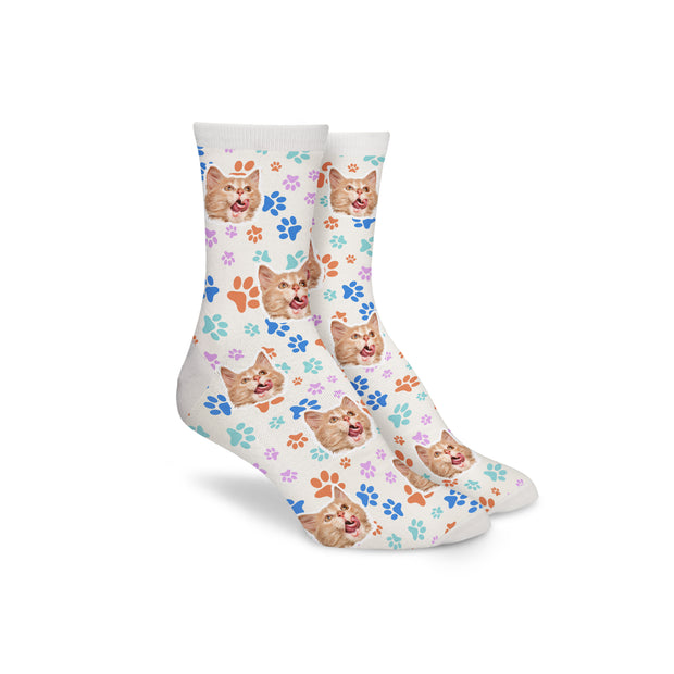 Cat Face Socks