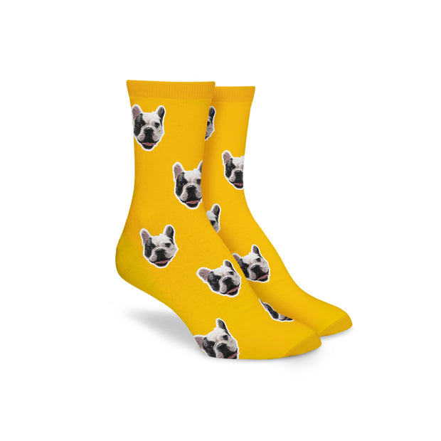 Custom Dog Face Socks