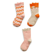 Assorted Girl's Pack of 3 Kids Socks Richer Poorer 9 - 11 Years G GSP-SS1507-L