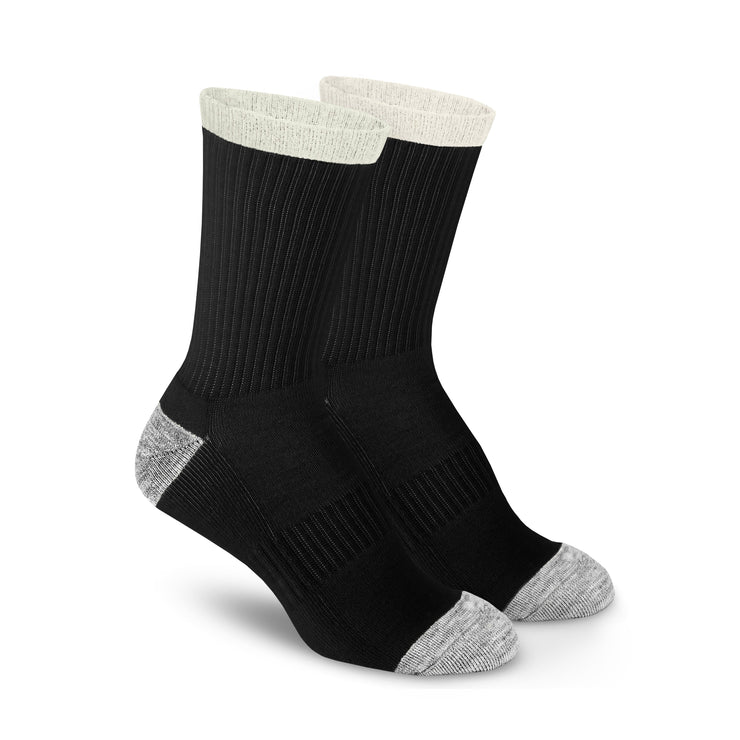 Black Merino Wool Socks