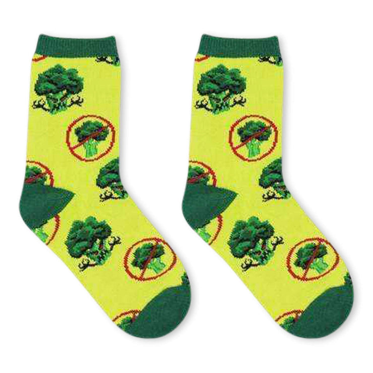 Broccoli Monster Socks