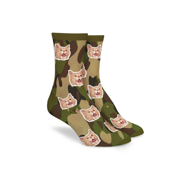 Cat Face Socks