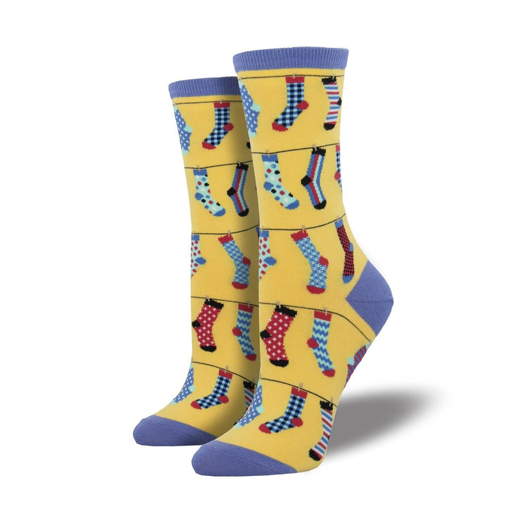 Socks on Socks on Sock Womens Crew Sock Socksmith