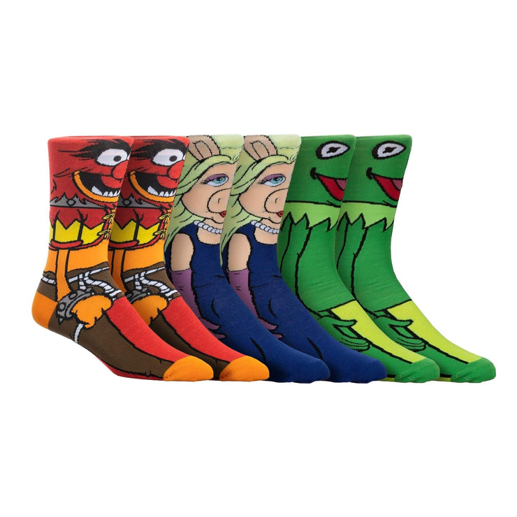 The Muppets 3 Pair Sock Set