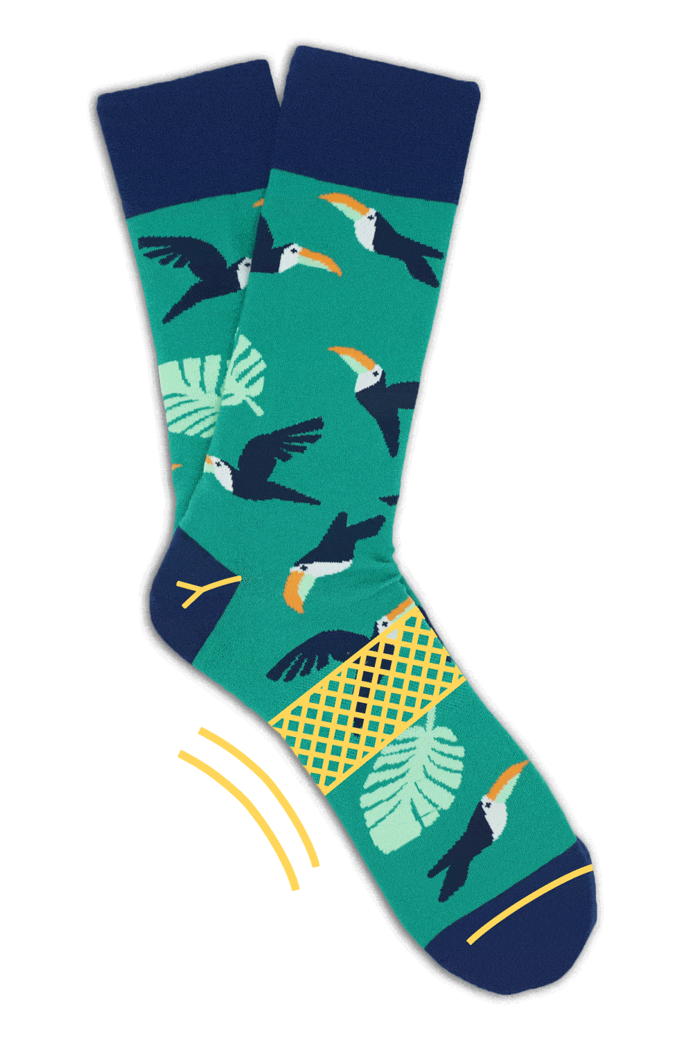 200 needle custom socks