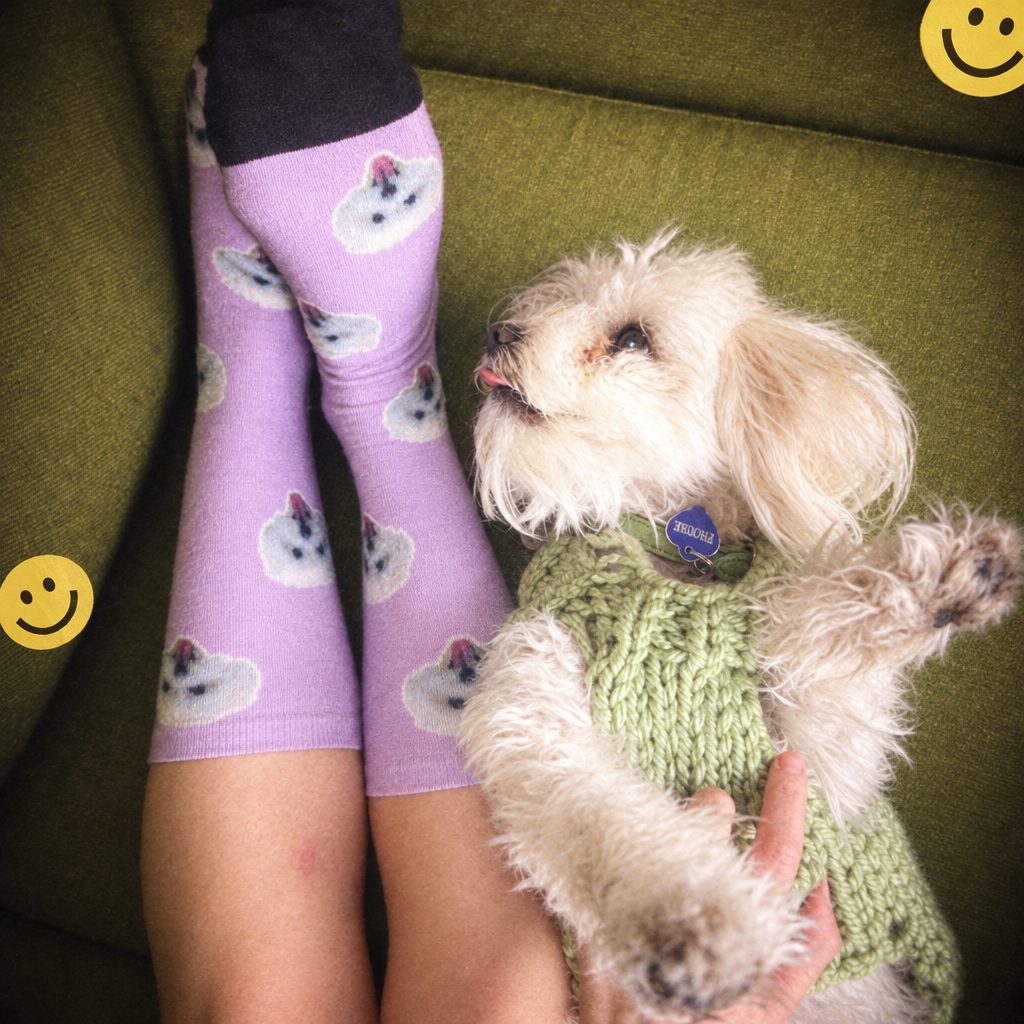 real customer, real socks