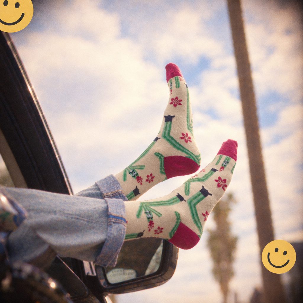 real customer, real socks